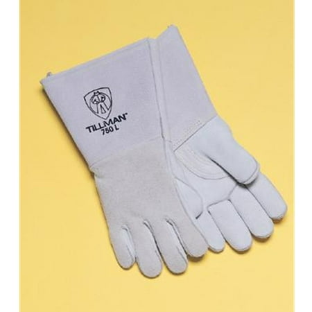 Carded Seamless Index Finger And Elastic Back Tillman X-Large 14 Pearl Top Grain Side Split Cowhide Fleece Lined Premium Grade MIG Welders Gloves With Gauntlet Cuff Carded Seamless Index Finger And Elastic Back Tillman X-Large 14 Pearl Top Grain Side Split Cowhide Fleece Lined Premium Grade MIG Welders Gloves With Gauntlet Cuff